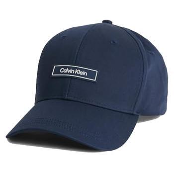 Casquette Calvin Klein bleu cobalt en coton organique
