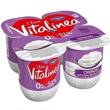 Yogurt Crema Natural Vitalinea 480 g