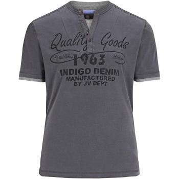 Jan Vanderstorm Herren T-Shirt Nante grau 4XL