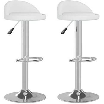 Taburete Culinario Vida XL Blanco Sintético