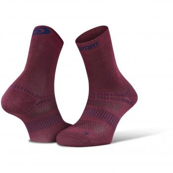 Double Evo Bv Sport Calzini Bordeaux