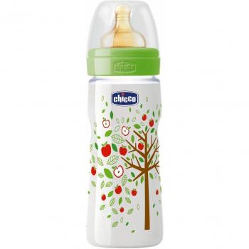 Biberón Chicco 330 ml con Tetina de Caucho