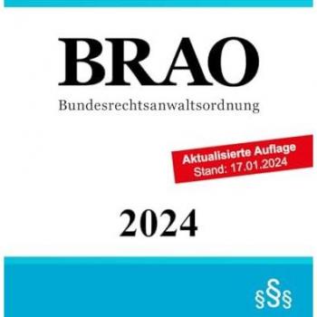 Bundesrechtsanwaltsordnung: BRAO