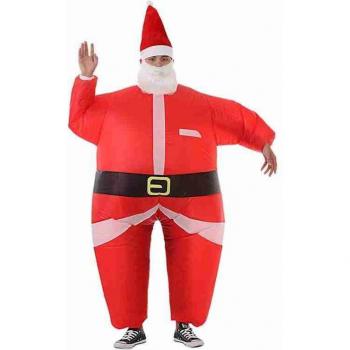 Traje Inflado de Papá Noel