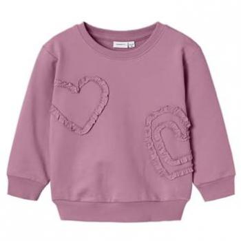 Name It NMFNALA NREG Sweatshirt in Mauve Orchid