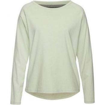 Top Elbsand Verde Pastello con Tinta Bianca