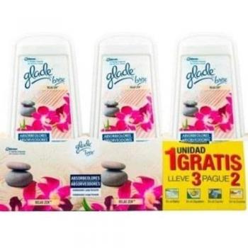 Glade Zen Brise Odor Eliminating Pack of 3