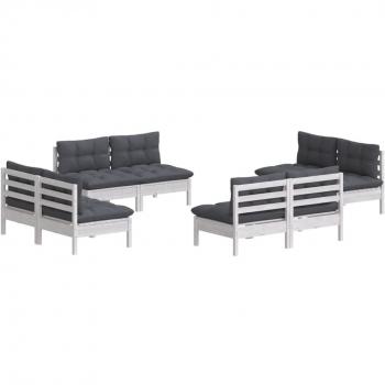 Pino Garden Set 8 Pezzi con Cuscini
