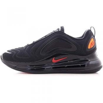 Nike Air Max 720 Schwarz/Hyperschwarz – Uni‑Rot 43