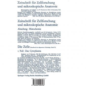 Funktionelle und Morphologische Organisation der Zelle