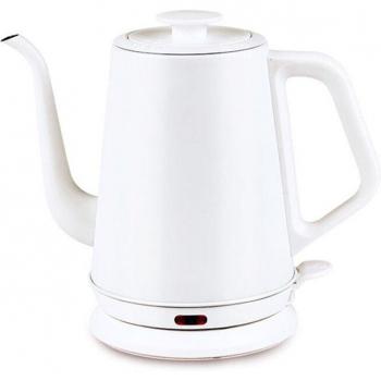 1L High‑Power Electric Teapot – 1000W Long Neck, Stainless Steel Liner, 220V