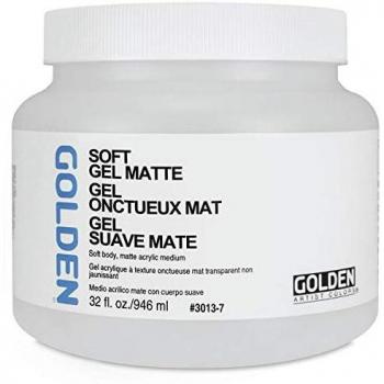 Golden 32 Oz Soft Gel Matte Acrylic