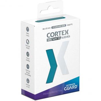 Cortex Sleeve Pack – 100 unités, couleur pétrole mat, taille standard