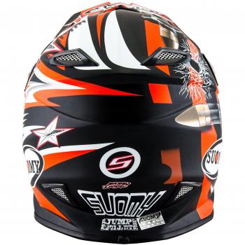 Casco Suomy MR Jump Bullet para Motocross, Multicolor