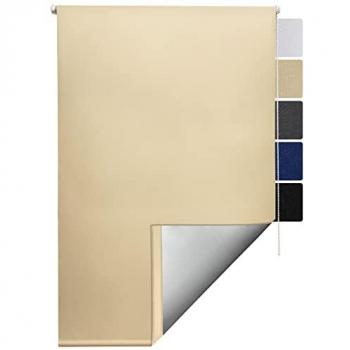 Crème Thermal Roll‑Up Store 80x220 cm – Sol Reflect T42