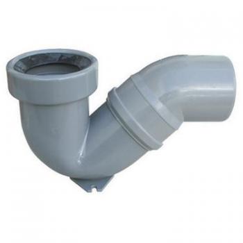 Sifone Allacciamento Vaso Turca Uscita Orizzontale Diam. 110
