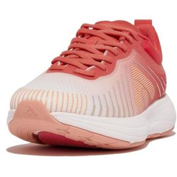 Fitflop Damen Laufschuhe FFrunner Ombre Edition Mesh‑Design Rot