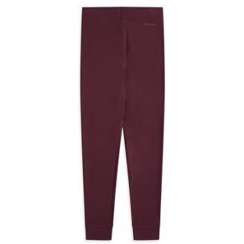 Burgundy Blaze Thermal Leggings – Women’s Warm & Cozy – Size 18