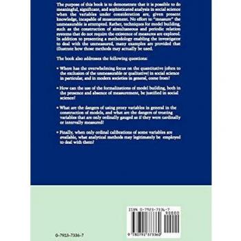 Unmeasured Information and the Methodology of Social Scientific Inquiry