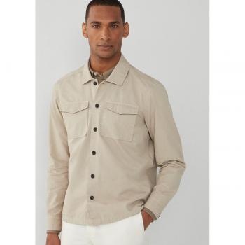 Sobrecamisa de hombre Hackett en color beige