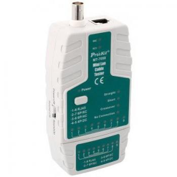 Analizador de Red RJ45 BNC Detector NCV MT7058