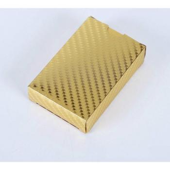 Waterproof Gold Foil Poker Cards
