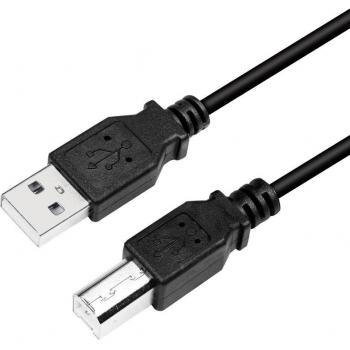 Cavo USB 2.0 A-B 2 metri Nero