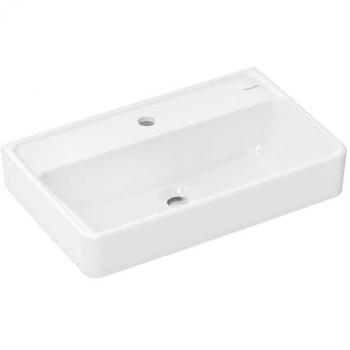 Hansgrohe Xanuia Q Waschtisch Compact, 600x370mm, weiß, ohne Überlauf