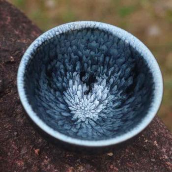 Handcrafted Tenmoku Kungfu Teacup