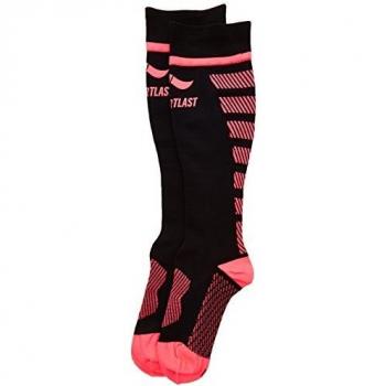 Chaussettes de Performance Sportlast Pro – Noir & Corail, M