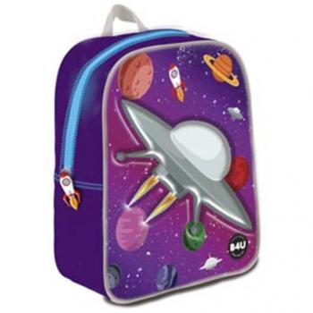 Mochila NASA 3D Space Bags para niños 29x24x8cm