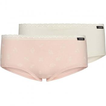 Ropa Interior Skiny Negra con Crema y Talco