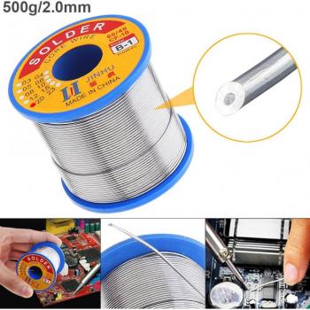 60/40 B-1 500g Solder Wire with 2.0% Flux for Electric Soldering