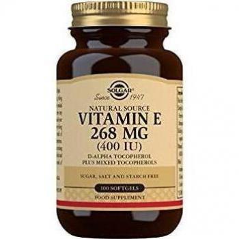 Solgar Natural Source Vitamin E 400 IU Softgels