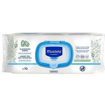 Salviette Detergenti Mustela 70pz