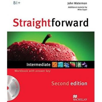 Straightforward intermediate level: workbook with key + cd