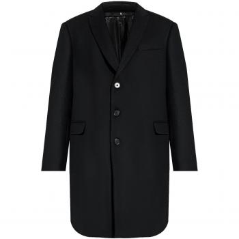 Cappotto in lana Nero Emporio Armani Taglia 54