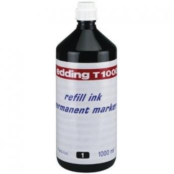 EDDING Tinte 1000ml T-1000-1 schwarz