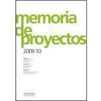 Memoria de proyectos 2009-10