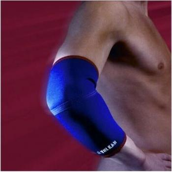 VULKAN Elastische Ellenbogenunterstützung (Blau/Rot)