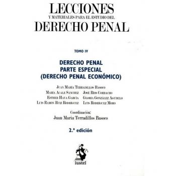 Lecciones y materiales para el est. Delderecho penal IV (Tapa blanda).