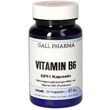Gall Pharma Vitamin B6 GPH Kapseln, 30 Kapseln