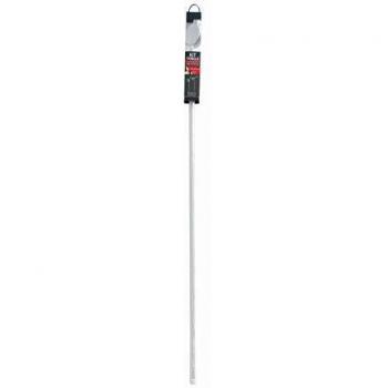 Tringle décorative Bullette 120-210 cm patine blanc/or