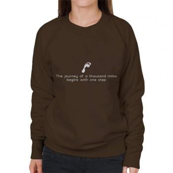 Women’s Lao Tzu “Begin with One Step” Hoodie