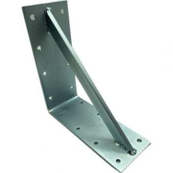 Dynamic24 Holzwinkel verzinkt 250x250x100mm 5mm für Schwerlast