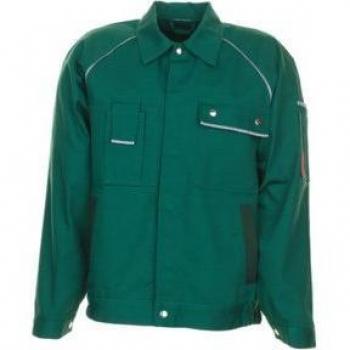 Planam Canvas 320 Arbeitsjacke grün Größe 54