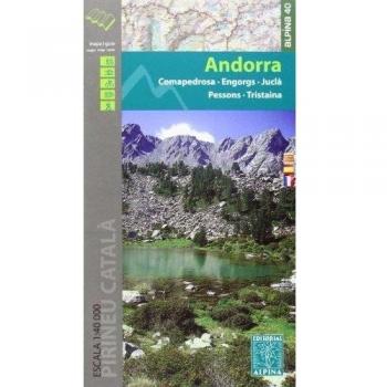 ANDORRA MAPA 1:40.000