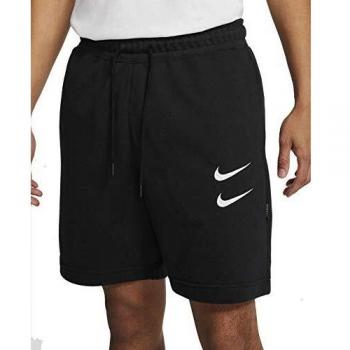 Shorts Nike Sportswear Swoosh Uomo nero bianco S – French Terry
