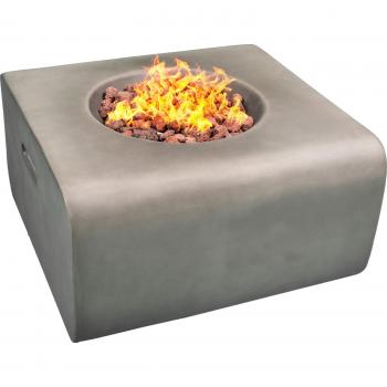 Eco-Stone Finish Gas Fire Pit