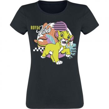 Black Simba T-Shirt for Women